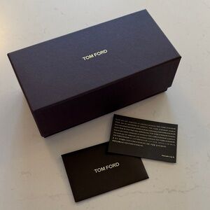 Tom Ford Luxurious Brown Glasses Box
